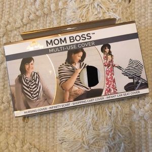 Mom Boss Nursing Cover